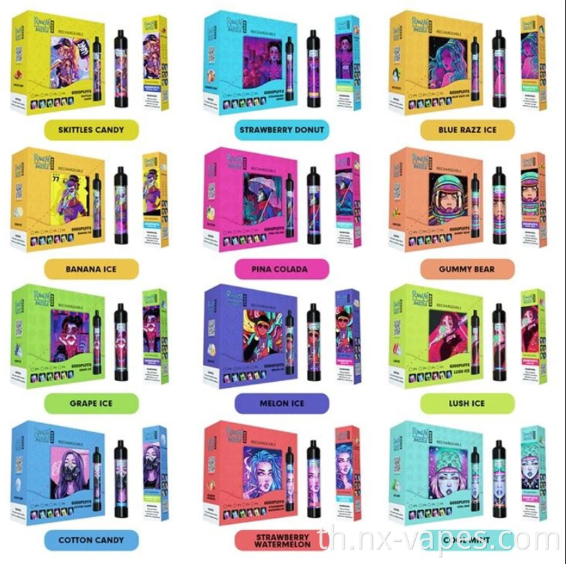 Fumot RandM dazzle 6000 2